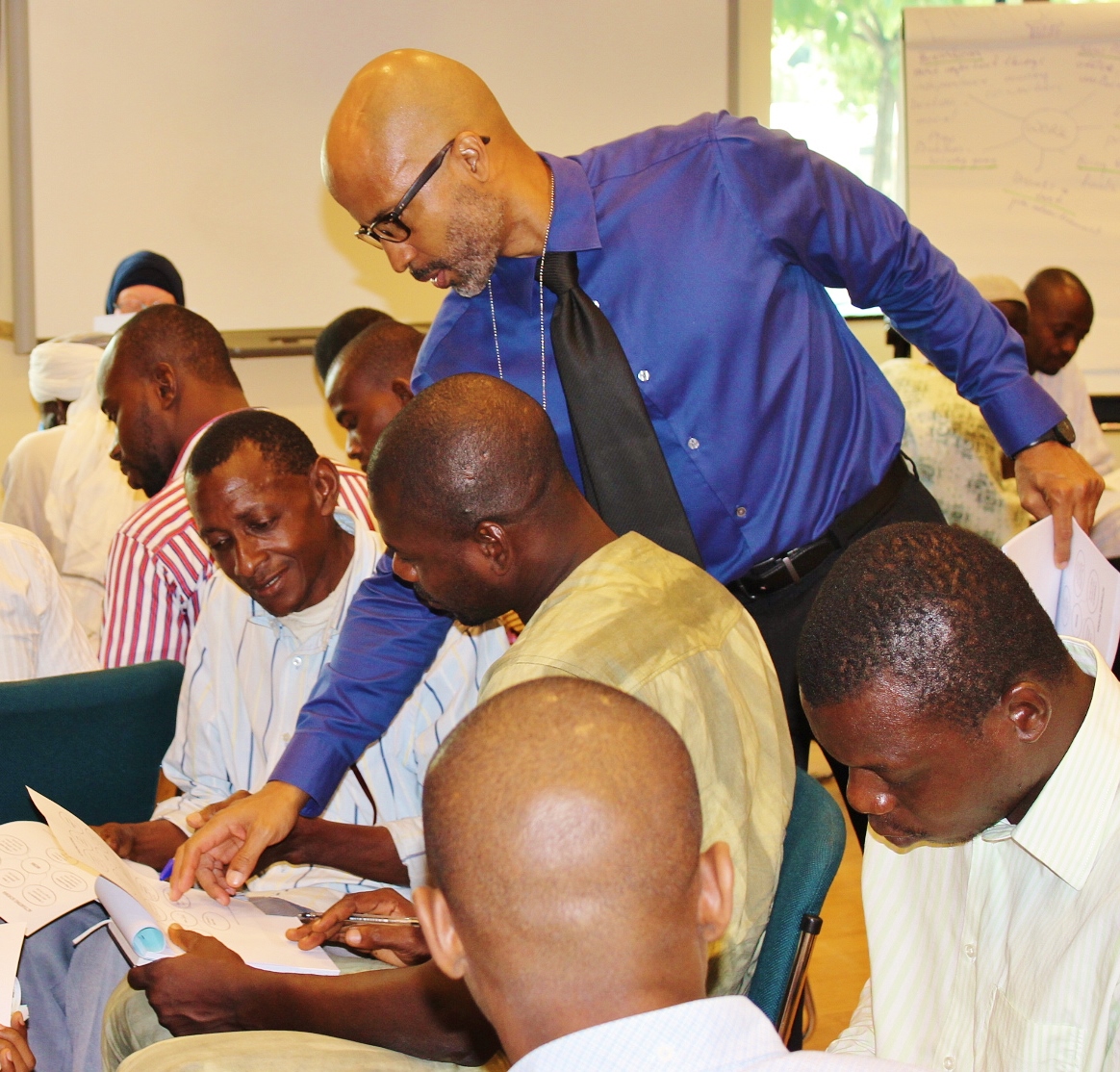Teacher Training Workshop, January 23, 2014, U.S. Embassy - Abidjan.